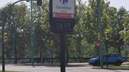 Este lunes, los termómetros van a volver a sobrepasar los 40 grados.