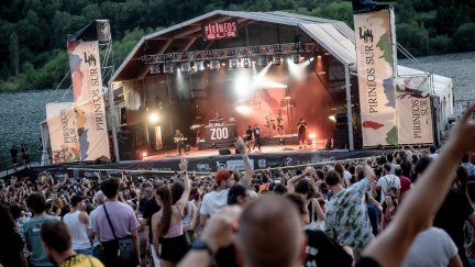 Imagen del último concierto del festival Pirineos Sur, en Lanuza. Europa Press