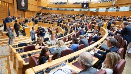 Sesión plenaria este martes en el Senado. / Senado
