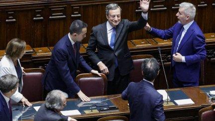 Draghi dimitirá como primer ministro de Italia este jueves. (EFE)