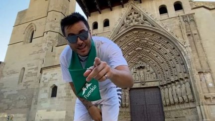 Uno de los fotogramas del videoclip./ Fuenkio.