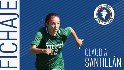 Claudia Santillán nueva jugadora del Zaragoza CFF.