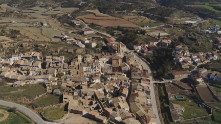 Vista de Peralta de la Sal. | Aragón TV