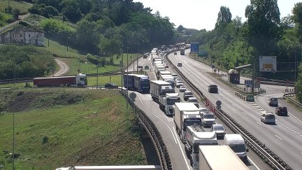 Tráfico en las carreteras españolas. / Europa Press