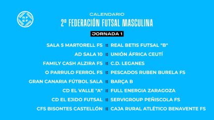 Jornada 1 de liga.