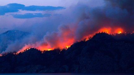 Imagen de archivo de un incendio forestal.