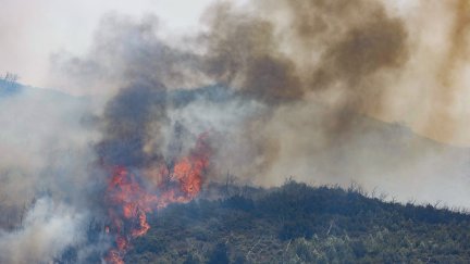 Imagen del incendio de Bejís (Castellón). / Europa Press.