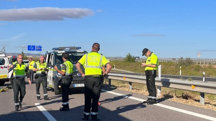 El accidente ha tenido lugar poco antes de las 08:00 horas.