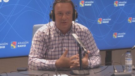 Ángel Gil es el gerente del Cluster de Logística en Aragón. / Aragón Radio