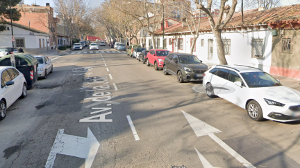 Avenida de la Jota, donde tuvo lugar el siniestro. / Google Maps.