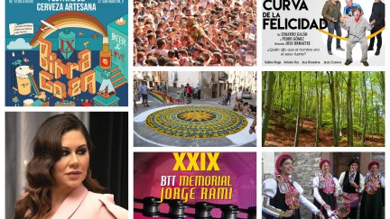 Imágenes de algunas de las actividades de la agenda aragonesa para este fin de semana.