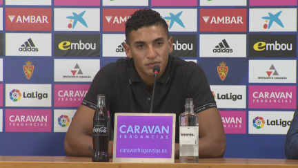 Gabriel Fuentes durante la rueda de prensa.