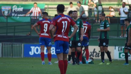 Momento del partido del Tarazona. Foto: SD Tarazona