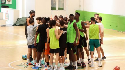 El Huesca la Magia en el primer entrenamiento de la pretemporada