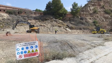 Terrenos en los que van a instalarse los módulos de vivienda. | Ayuntamiento de Fraga
