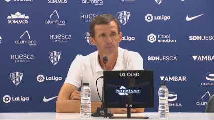Cuco Ziganda en rueda de prensa.