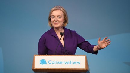 Liz Truss, nueva líder del Partido Conservador de Reino Unido./ EFE/EPA/NEIL HALL