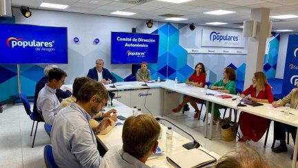 Comité de dirección del PP-Aragón. / Europa Press.