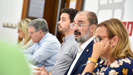 Reunión del PSOE en Aragón. / Europa Press.