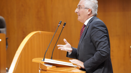 El consejero de Agricultura, Ganadería y Medio Ambiente, Joaquín Olona. / Gobierno de Aragón.