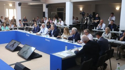 Imagen de este viernes en la Escuela de Verano Antonio Torres. / PP Aragón