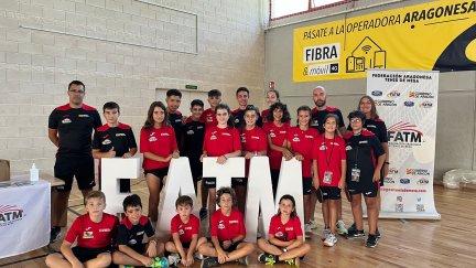 Una imagen de la selección aragonesa que participó en este torneo.