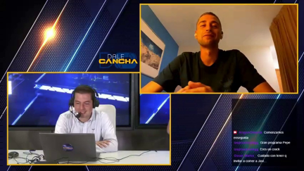 Daniel Osanz, durante su intervención este lunes en Dale Cancha.