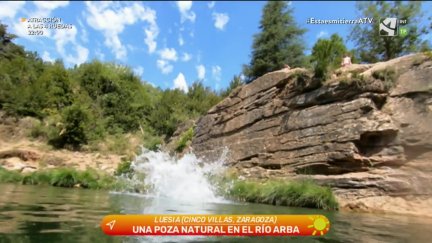 Cómo se formaron las Pozas del río Arba en Luesia