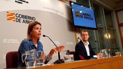 La directora gerente del IASS, Noelia Carbó, en la presentación del proyecto. / Gobierno de Aragón