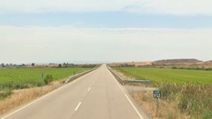El accidente ha sucedido en la en la carretera CHE-1501 a la altura de Valareña.