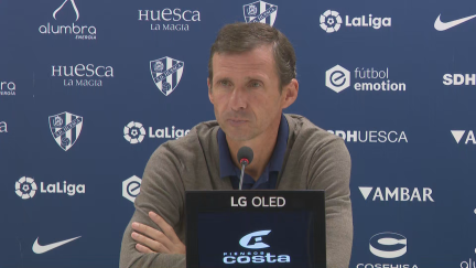 Ziganda en la rueda de prensa de este viernes