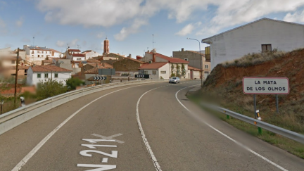 Localidad de La Mata de los Olmos. / Google Maps.