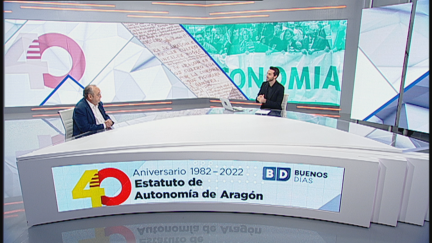 Carlos Forcadell comisaria la exposición '40 años del Estatuto de Autonomía". / CARTV