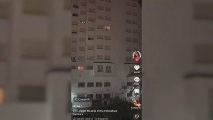 Vídeo del colegio mayor de Madrid desde donde lanzaron insultos a las universitarias del centro vecino.