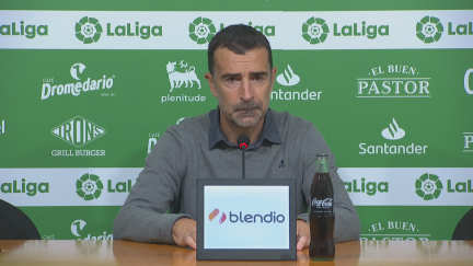 Juan Carlos Carcedo en rueda de prensa.