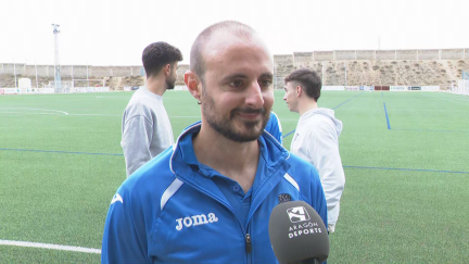 Adrián Garín atiende a Aragón Deporte.