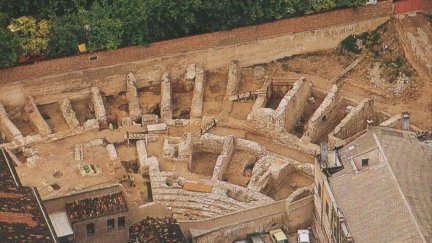 El Teatro Romano tenía un aforo de 6.000 personas.