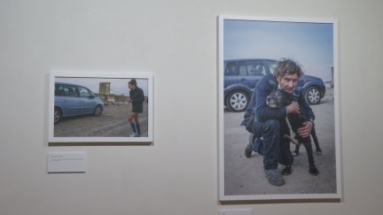 Muestra de fotoperiodismo expuesta en la Torre Blanca de Albarracín.