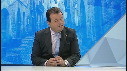 El presidente de la Federación de Municipios y Provincias, Luis Zubieta.