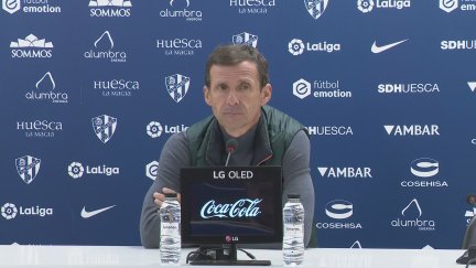 Cuco Ziganda en rueda de prensa.