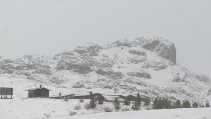 Ha nevado en todo el Pirineo entre cinco y diez centímetros. / Aragón TV