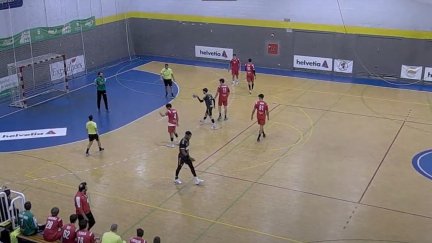 Imagen del encuentro del Bada Huesca.