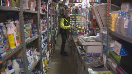 Un pequeño comercio.