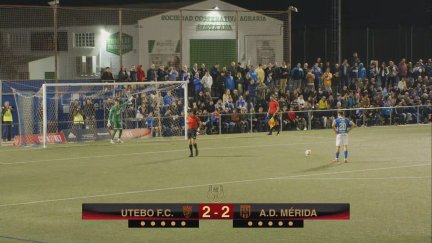El Utebo CF ha caído en la tanda de penaltis.