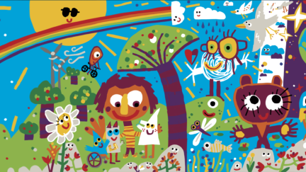 Ilustración de Olga de Dios en colaboración con Unicef para celebrar el Día Mundial de la Infancia. / Unicef