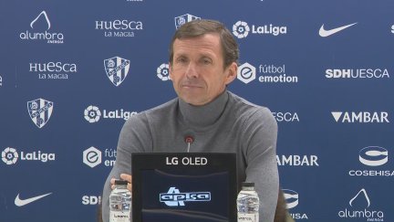 Cuco Ziganda en rueda de prensa.