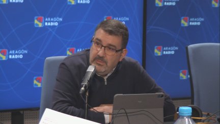 Ignacio González, presidente del comité organizador del congreso SEMERGEN, este jueves en Despierta Aragón. / Aragón Radio
