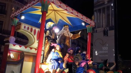 Cabalgata de Reyes en Zaragoza. / Archivo