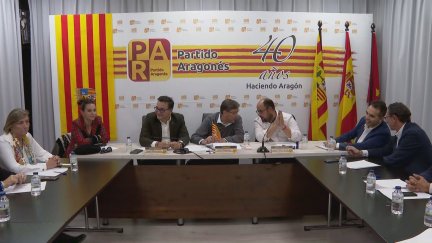 Reunión de la ejecutiva del PAR de este viernes.