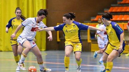 Una imagen del duelo disputado este sábado en Alcorcón.